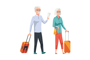 Elderly people hobby. Healthy and, a Sport Illustration by the8monkey