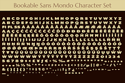Bookable Sans Collection, a Sans Serif Font by Stiggy & Sands (Thumbnail 11 of 12)