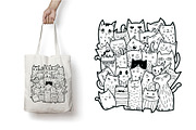 Hand drawn big bundle with animals, an Animal Illustration by Alona Savchuk (Thumbnail 3 of 21)