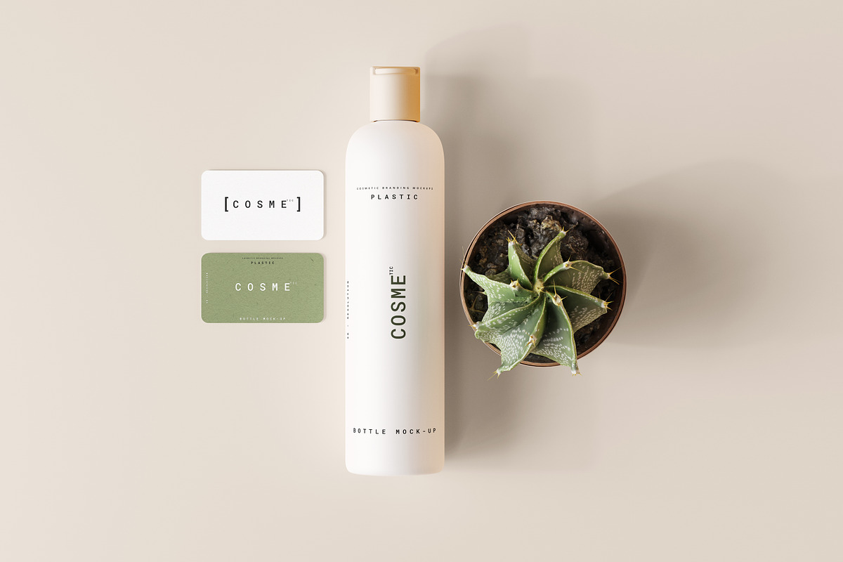 Disc Top-Cap Bottle Mockup Bundle, a Cups & Container Mockup by pmvch (Photo 46 of 60)
