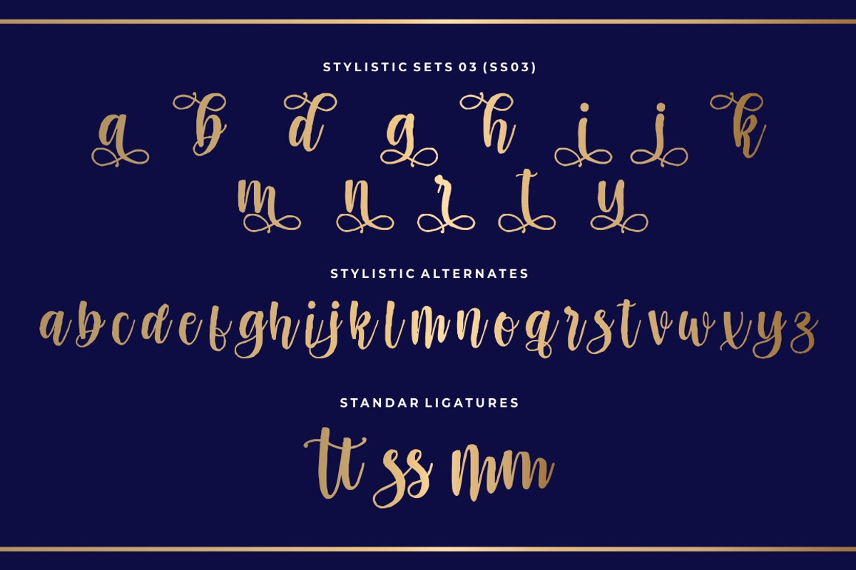 Bohemia - Modern Handlettering preview 7