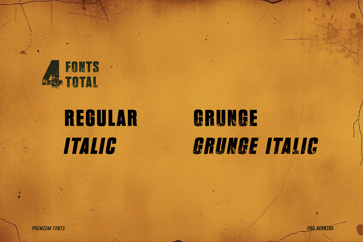 Walker: Walking Dead Style Sans Font, a Sans Serif Font by SpiralShare Digital (Photo 4 of 5)