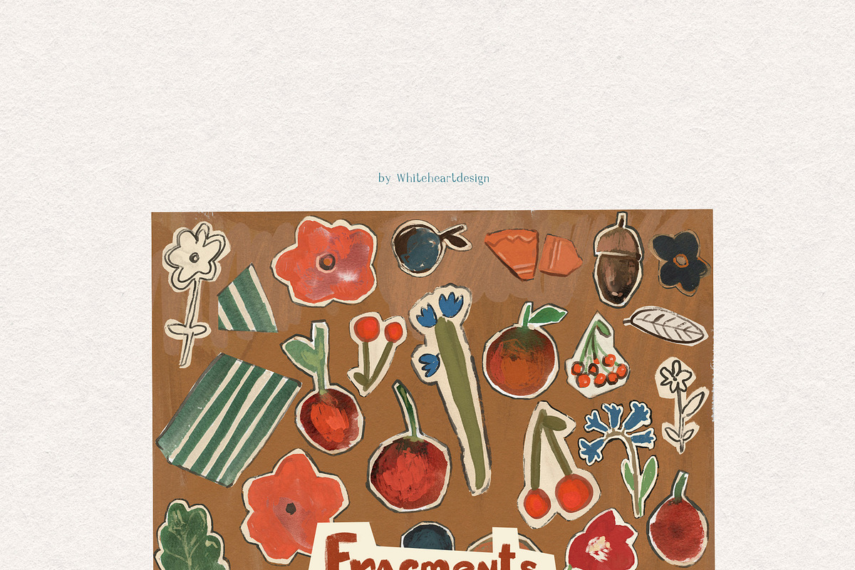 Fall Cottagecore Frames Backgrounds, a Decorative Illustration by whiteheartdesign (Photo 18 of 22)