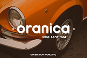 Rounded Sans Serif font - Oranica, a Sans Serif Font by ZoloDesignHub (Thumbnail 1 of 8)