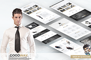 Goodway - A Business Template, a Bootstrap Template by Digital_Sparrow (Thumbnail 1 of 2)