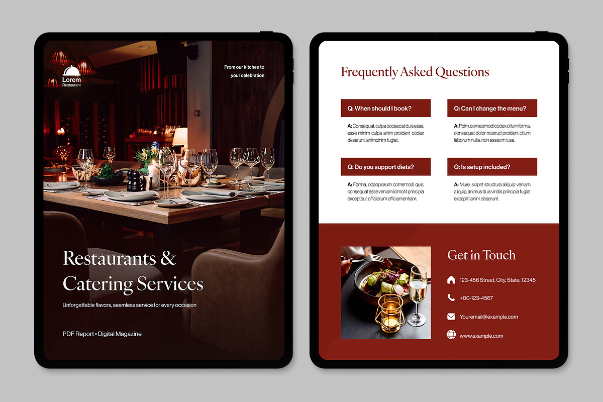 Hospitality Business Brochure preview 5
