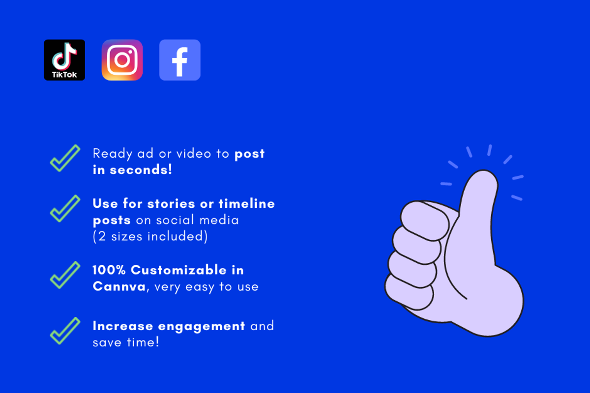 Editable animated video ad, a Social Media Template by TheWittly (Photo 2 of 4)