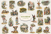 Vintage Alice in Wonderland II, a Person Illustration by Patterns for Dessert (Thumbnail 1 of 5)