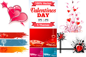 Happy Valentines Day Concepts, a Decorative Illustration by TAlex