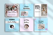 Happy Birthday Instagram Canva Post, a Social Media Template by Snapybiz (Thumbnail 8 of 10)