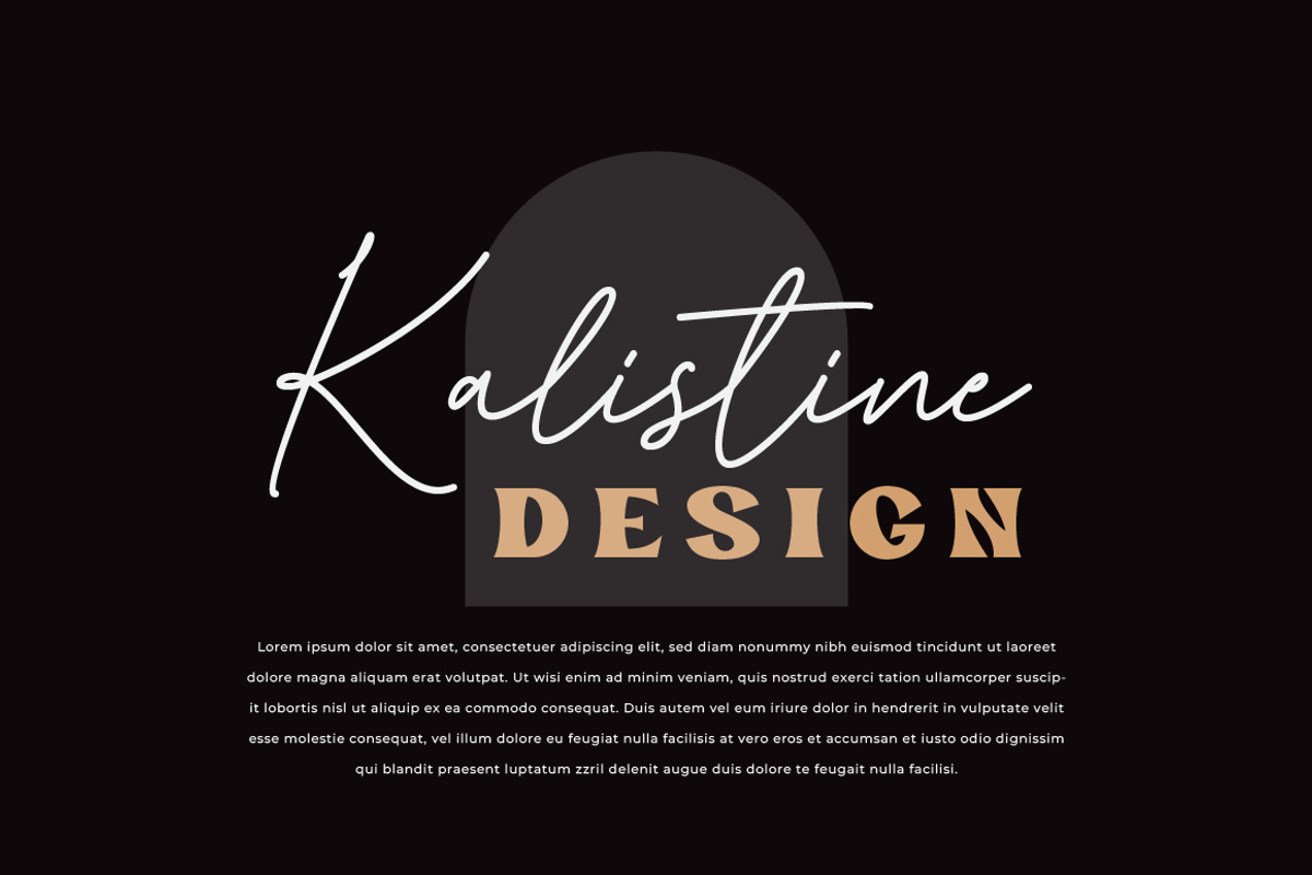 Paris Signature - Luxury Font Duo, a Serif Font by Typebae (Photo 9 of 11)