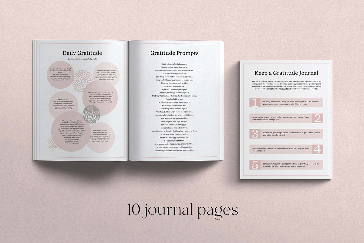 Gratitude Course Creator Canva, a Templates & Theme by Miri Campbell (Photo 8 of 15)