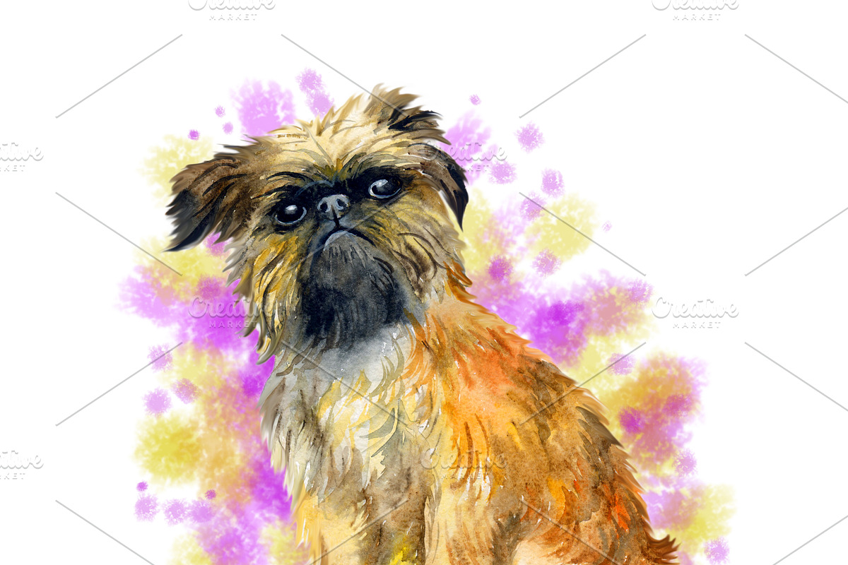 Watercolor Dogs Mega Big Bundle, an Illustration by Dneprstock (Photo 12 of 60)