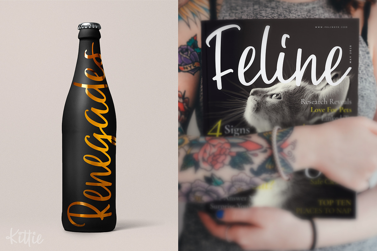 Kittie | Regular & Bold preview 3