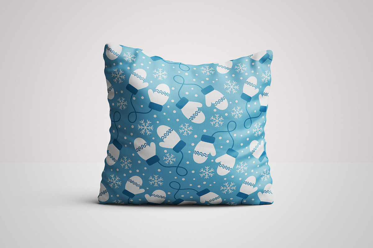 Winter Seamless Pattern, a Pattern Graphic by mejorana (Photo 3 of 4)