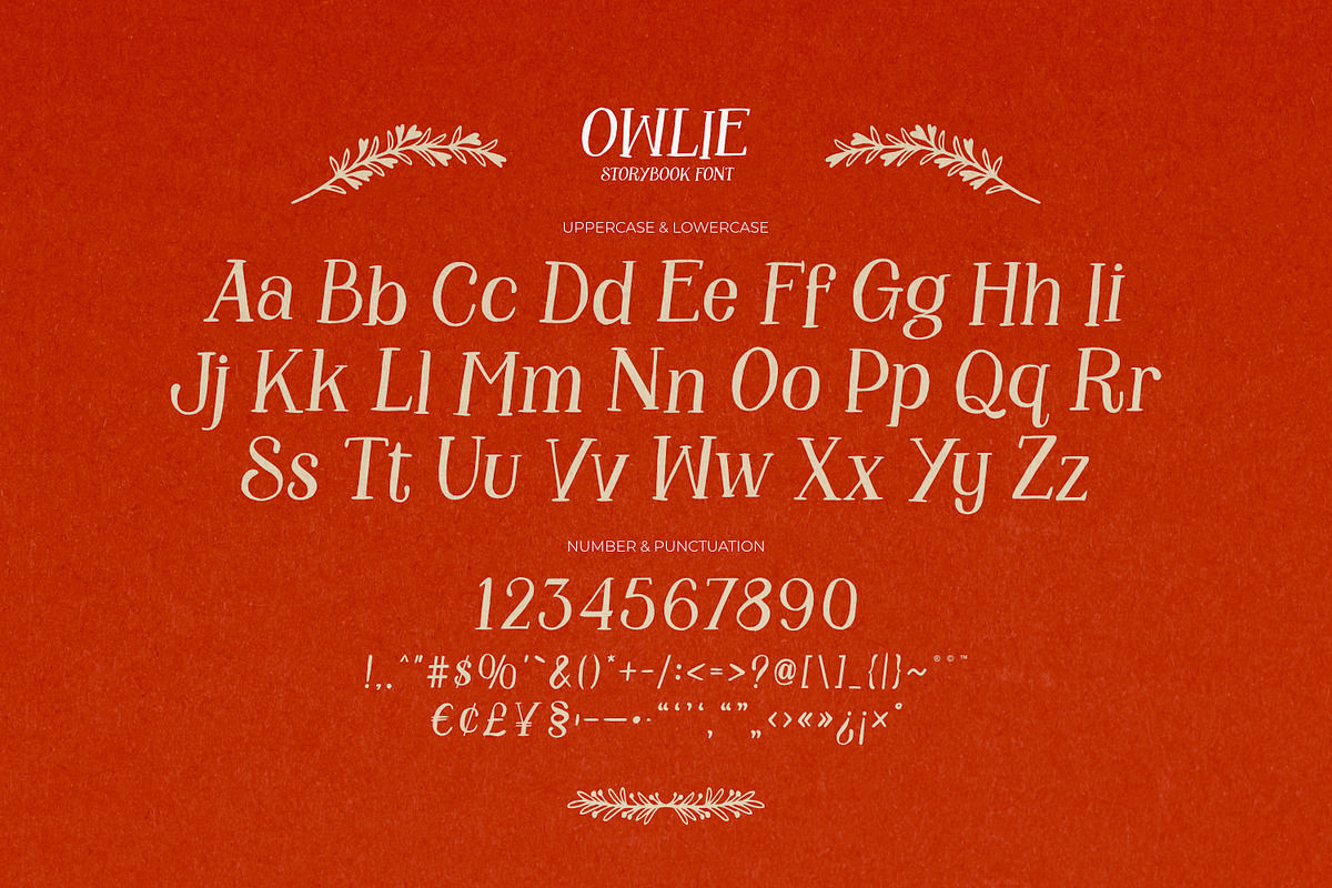 Owlie - Storybook Font, a Font by ikiiko (Photo 6 of 7)