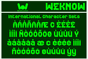 Equalizer font, a Font by weknow (Thumbnail 8 of 8)