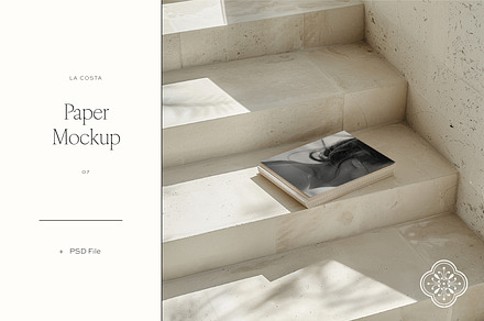 La Costa Paper Mockup, a Product Mockup by Alubia design