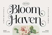 Bloom Haven - Beauty Branding Font, a Serif Font by Sohel Studio (Thumbnail 1 of 11)