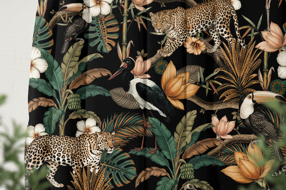 Tropical Wildlife Pattern & Motifs!, a Pattern Graphic by Luiz da Rolt Grathwohl (Photo 2 of 16)