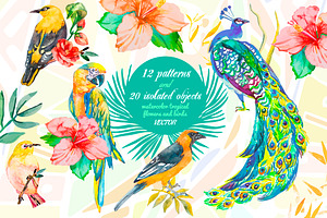 Watercolor Tropic