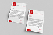 Corporate Letterhead 9 with MS Word, a Stationery Template by ND Design (Thumbnail 4 of 8)