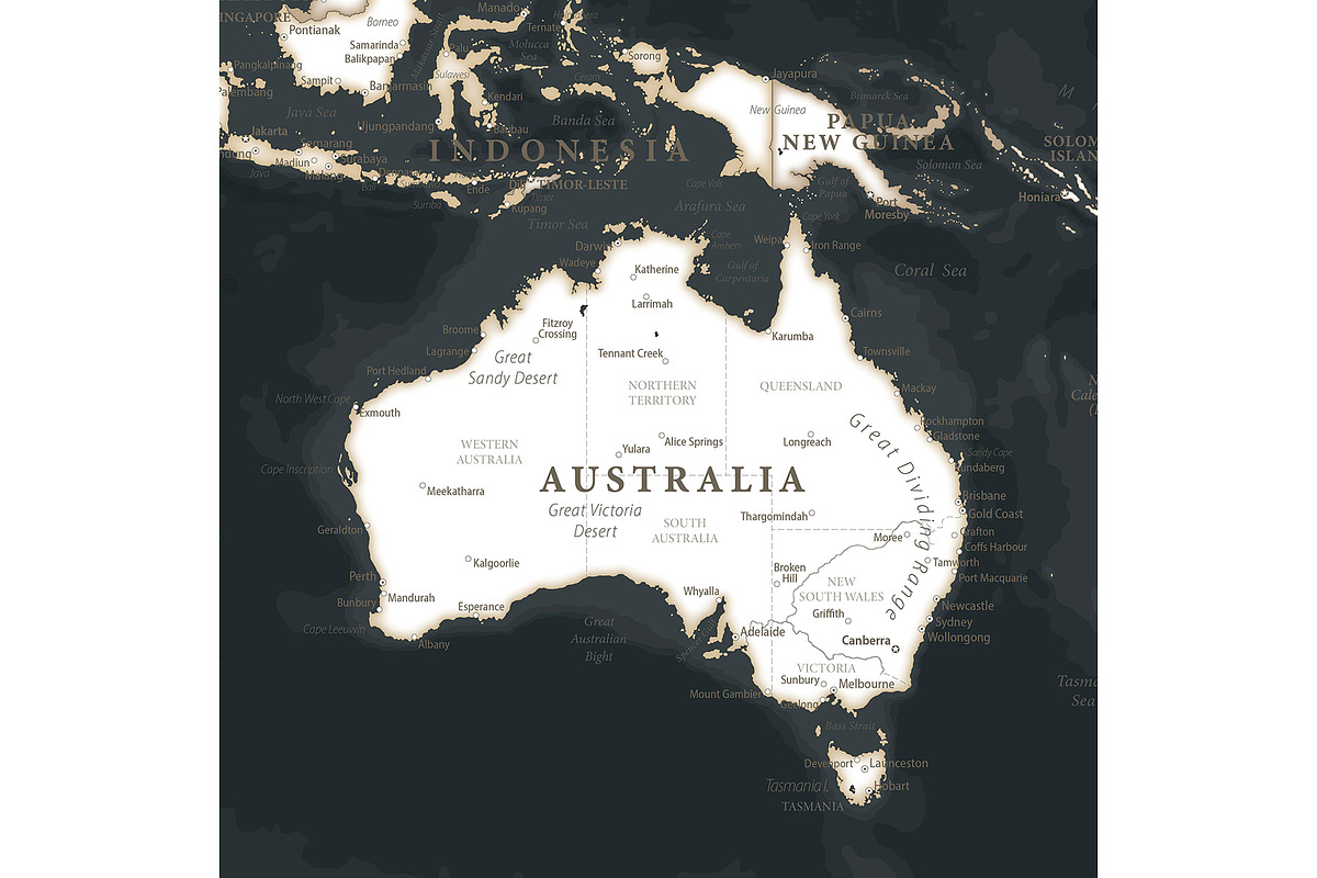 Vector World Map - Pacific View, a Graphic by PorcuPen Works (Photo 5 of 6)