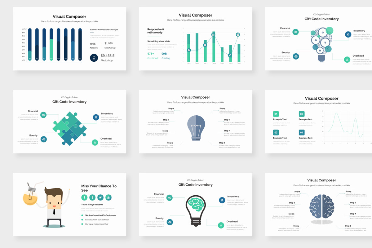Process Overview Powerpoint Template, a Presentation Template by One ...
