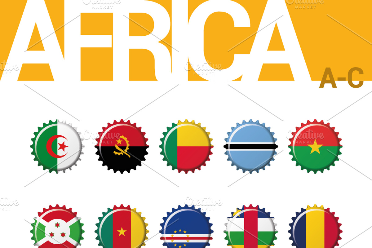 204 Flags of the World Bottlecap Ed., an Icon by asantosg (Photo 2 of 17)