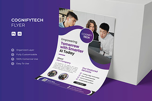 Cognifytech - Flyer, a Flyer Template by Esensifiksi.studio