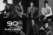 90 Men Black & White Photos Bundle, a Beauty & Fashion Photo by INTENTFX (Thumbnail 1 of 10)