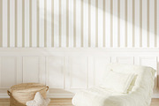 Beige Floral Patterns, a Wallpaper Graphic by Bloomart Studio (Thumbnail 7 of 7)