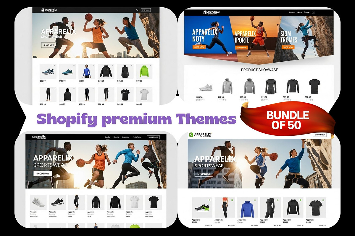 50 Modern E‑Commerce SHOPIFY THEMES, a Shopify Template by Crox Studio | Digital (Photo 38 of 59)