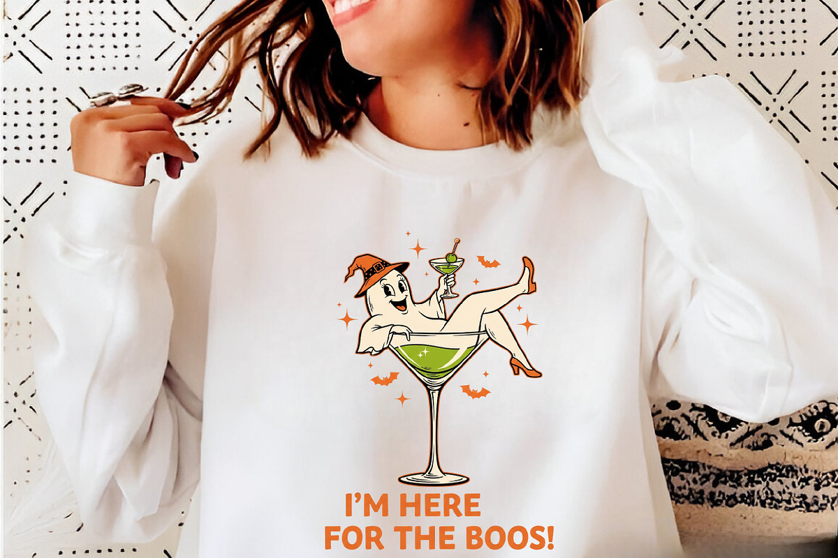 Funny Halloween Ghost PNG, a Seasonal Illustration by Rose Art (Photo 2 of 5)