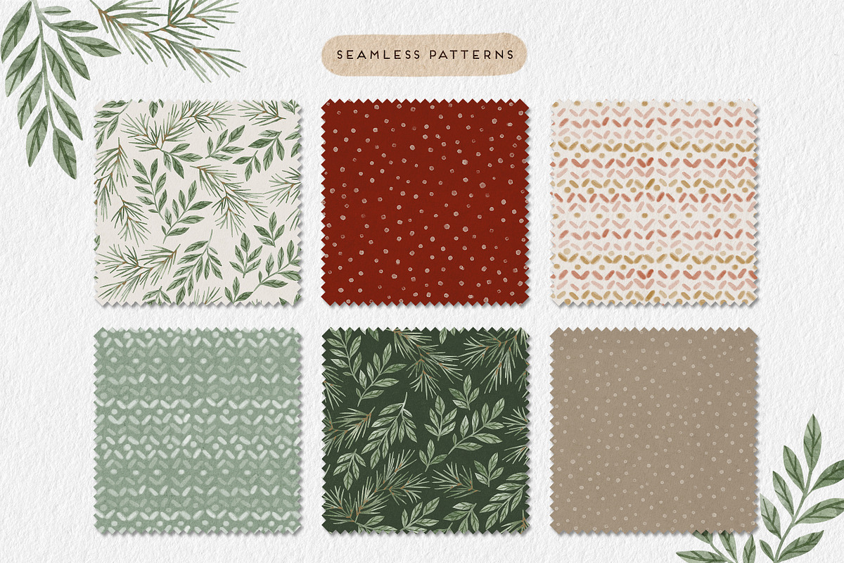 Cozy Winter Watercolor Graphics, an Illustration by Point and Poem (Photo 5 of 6)