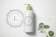 60 Flower Logo Borders, Floral Icons, an Outline Icon by Hatch Design Workshop (Thumbnail 2 of 11)