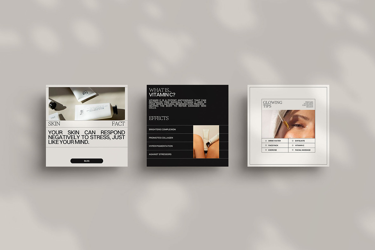 Beauty Social Media Template, a Social Media Template by Moscovita Studio (Photo 4 of 38)
