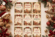 Christmas Baby Shower Bundle Canva, a Marketing Template by KennedyStudio (Thumbnail 17 of 22)