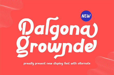 Dalgona Grownde || Unique Sans Serif
