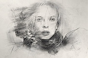 Charcoal Sketch Photoshop Action, an Action Add-On by GorynArt (Thumbnail 9 of 18)