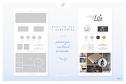Brand Boards / Style Tiles VOL 2, a Templates & Theme by AM Studio (Thumbnail 3 of 11)