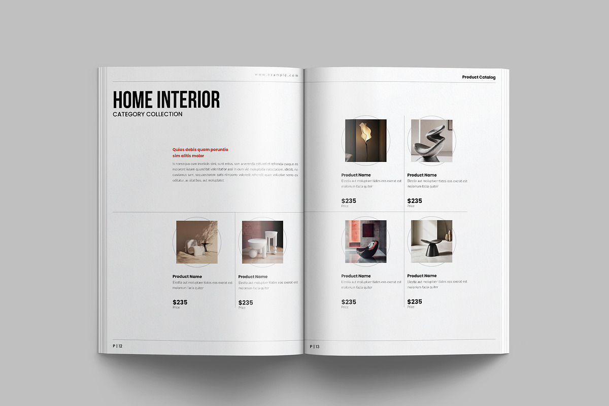 Product Catalogue Brochure Template, a Brochure Template by NorthPeak (Photo 7 of 10)