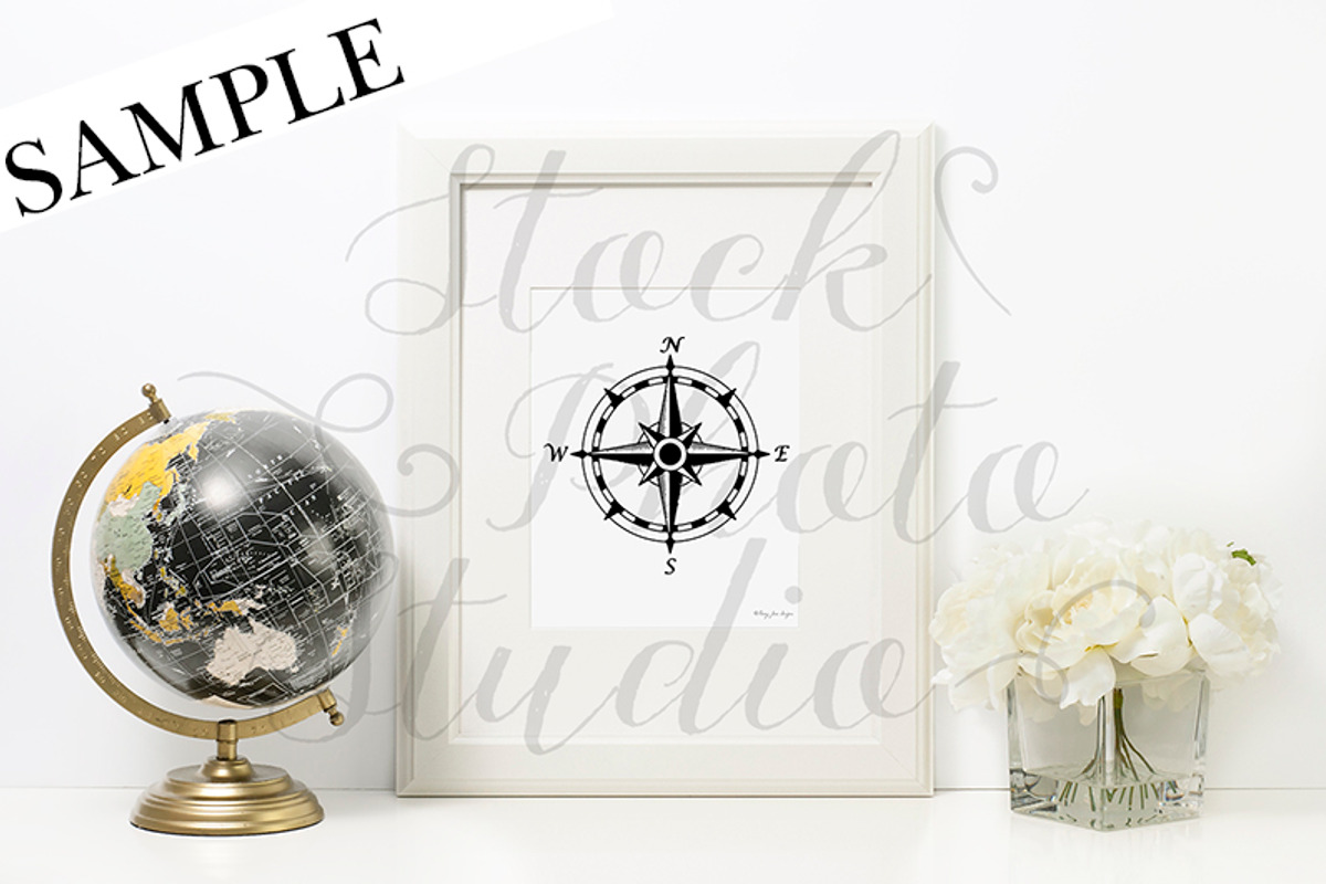 White Frame Styled Stock Photo #F108, a Product Mockup by Stock Photo Studio (Photo 2 of 2)
