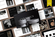 Ceramics – Business Google Slide, a Presentation Template by Dens Creative Studio (Thumbnail 1 of 6)