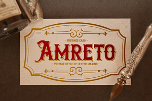 Arthemis Vintage Decorative Font