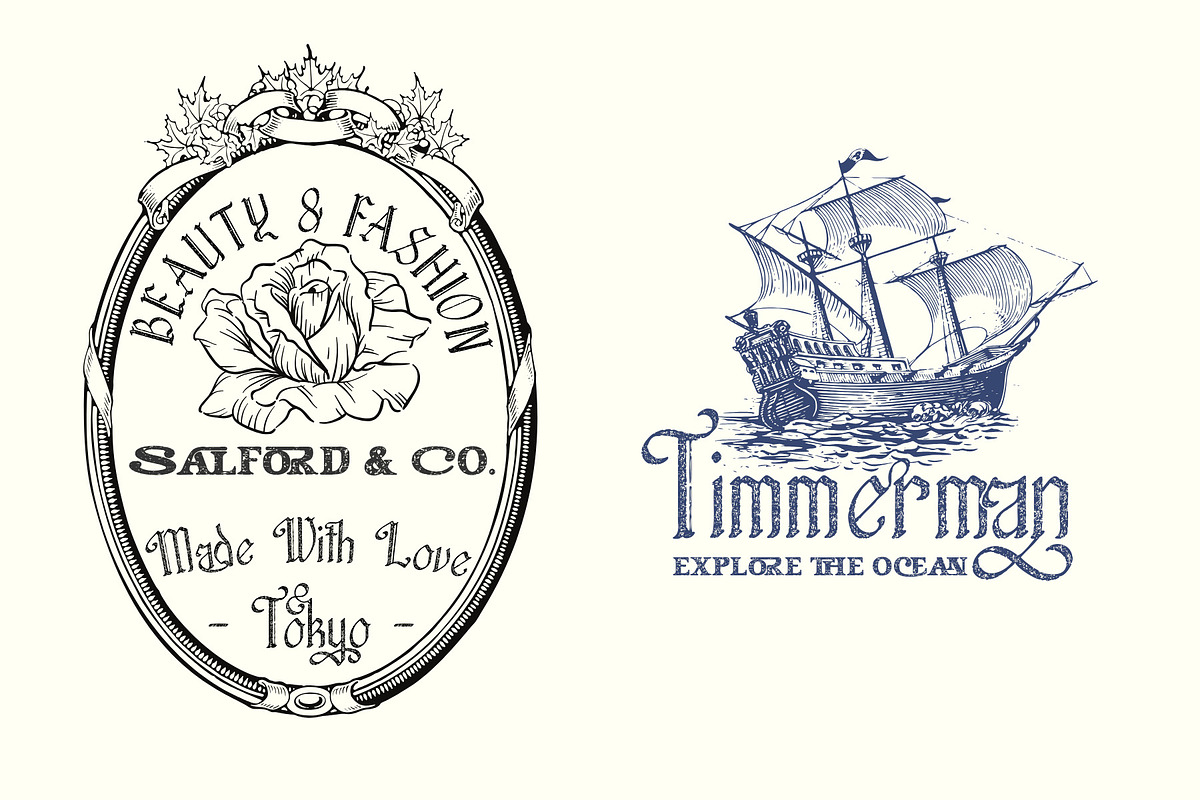 Palyrin – Blackletter Font Family, a Blackletter Font by NDNL Studio (Photo 9 of 14)