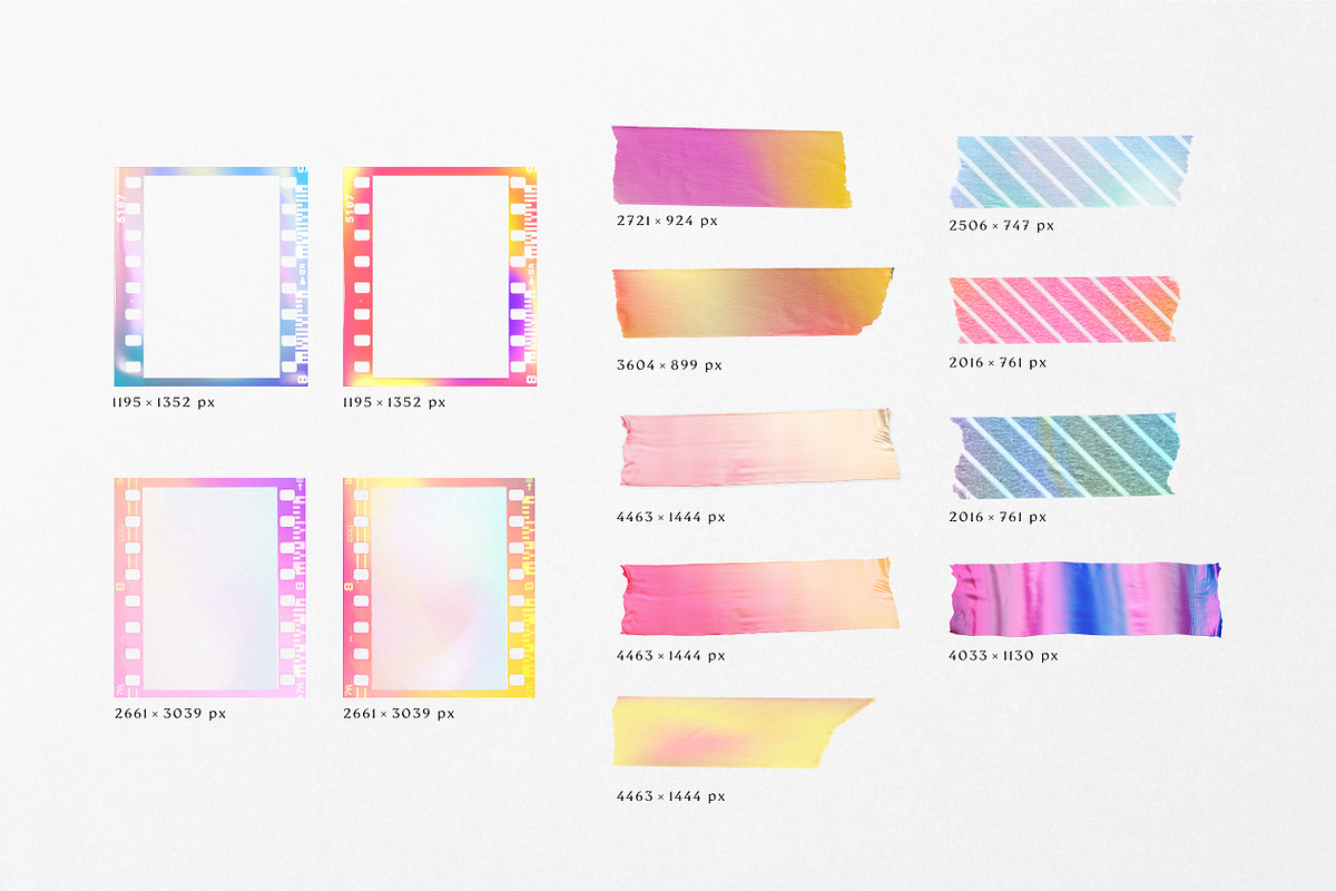Gradient High Quality Film Frames, a Product Mockup by Sparrow & Snow (Photo 10 of 12)