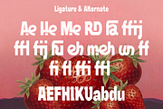 Condensed & Handwritten Display Font, a Sans Serif Font by Simetrica Labs (Thumbnail 4 of 13)