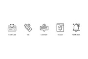 Notifications icons, an Icon by Vector Squad (Thumbnail 5 of 5)