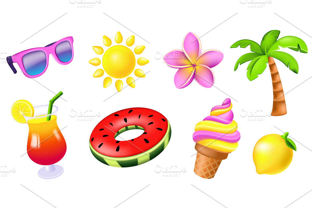 Summer 3D Illustrations, a Sport Illustration by alexdndz